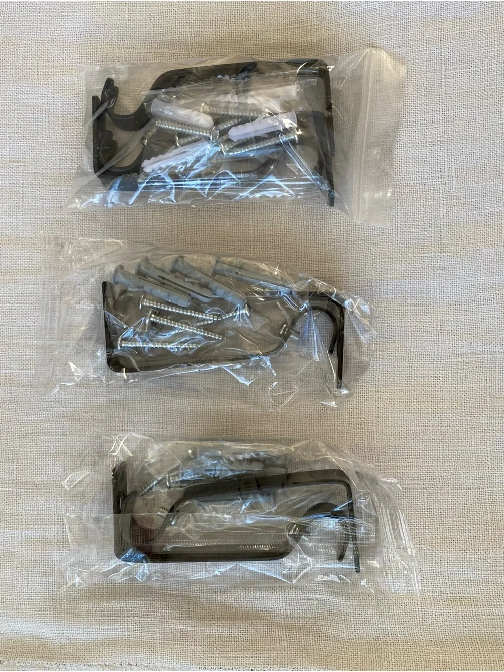 Splicing Curtain Rod Kit in Matte Black - Adjustable Drapery Hardware